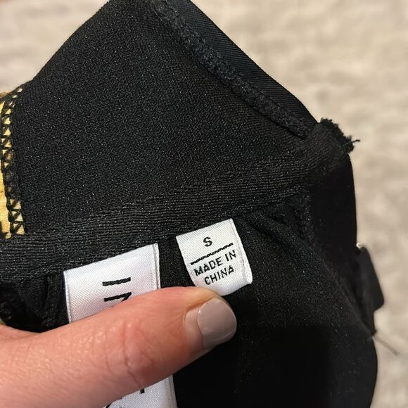 Ingear‎ women’s cheetah print tan and black swimsuit top size small - Picture 5 of 6